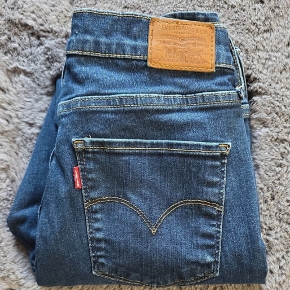 Skinny720 High Rise Premium Denim Med Wash Women's Jeans Size 30 - Picture 8 of 12